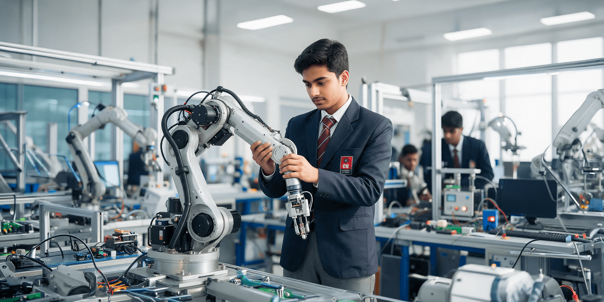 AI-Augmented Robotics Curriculum Simulation Labs