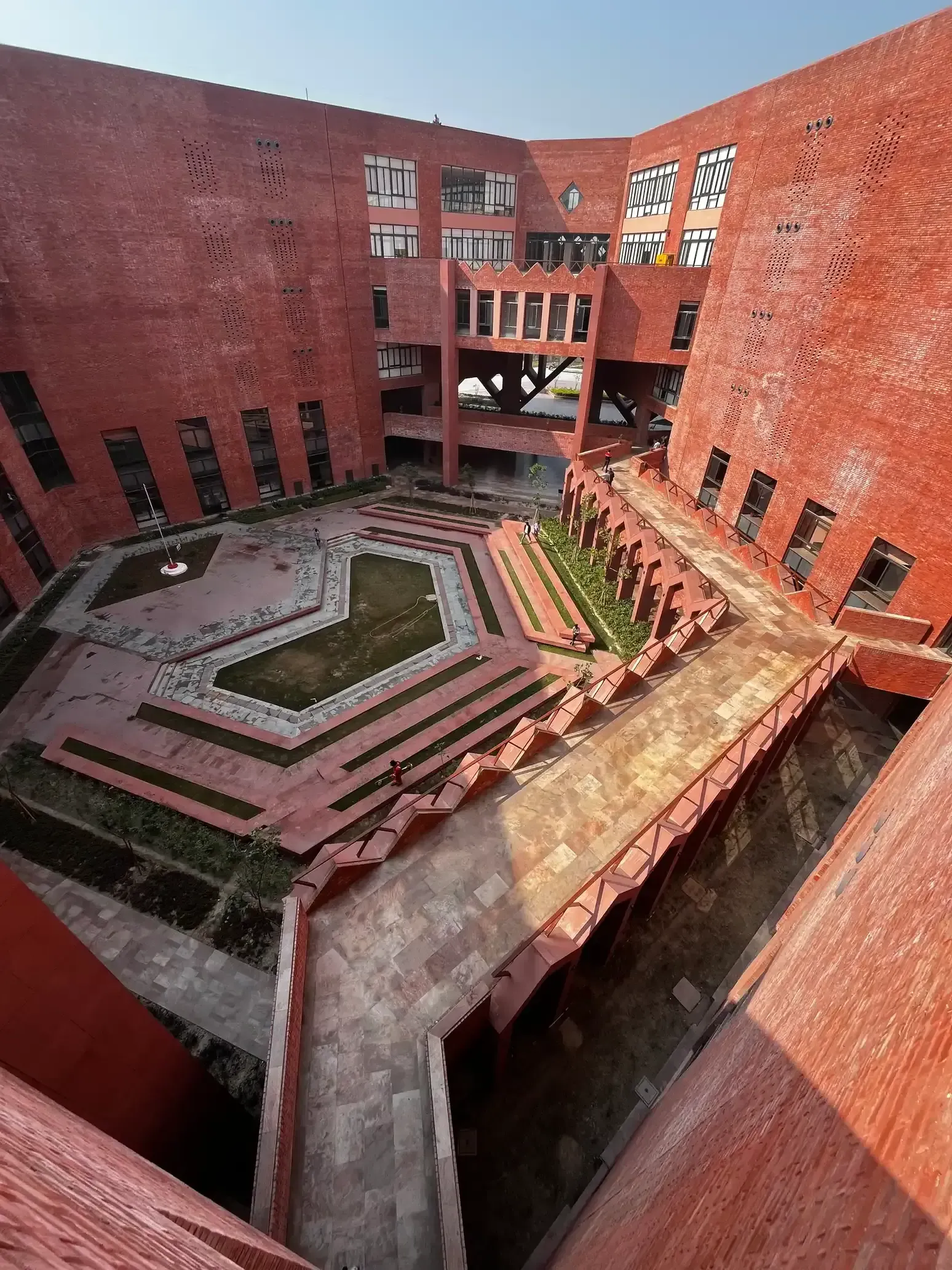 Courtyard amphitheatre