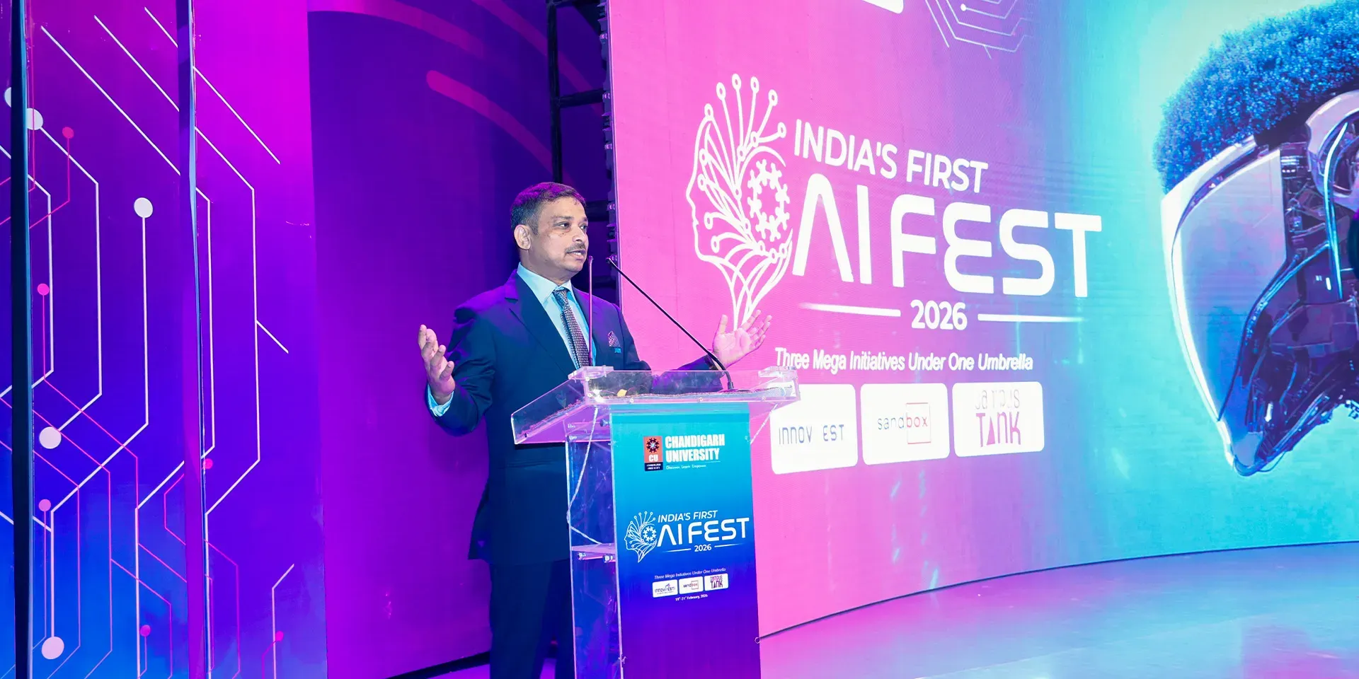 India’s first AI Fest hosted at Chandigarh University, Uttar Pradesh