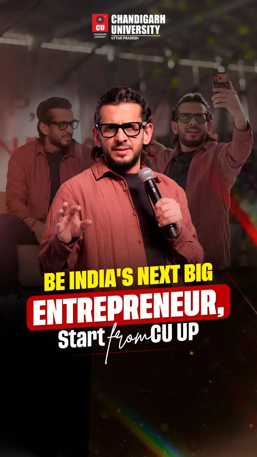 Aman Gupta on Building Your Career Before 25 | StartUps Reality Check Revealed in CU Uttar Pradesh