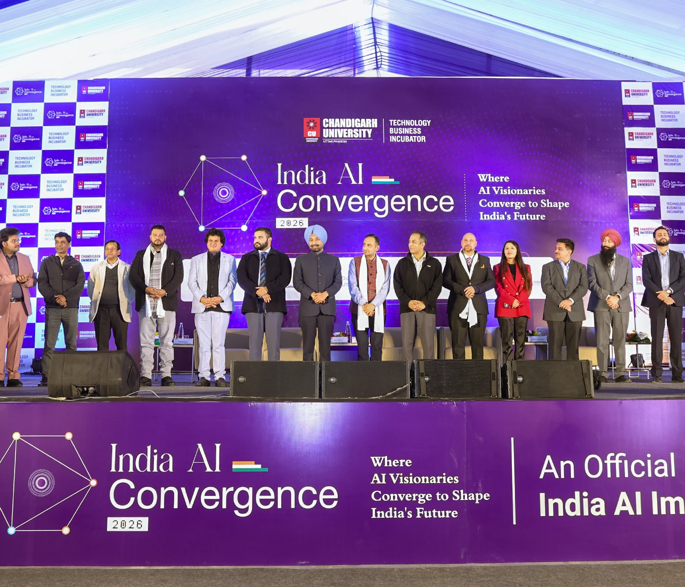 India First AI Fest at Chandigarh University, Uttar Pradesh